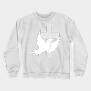 Cross and Dove Crewneck Sweatshirt